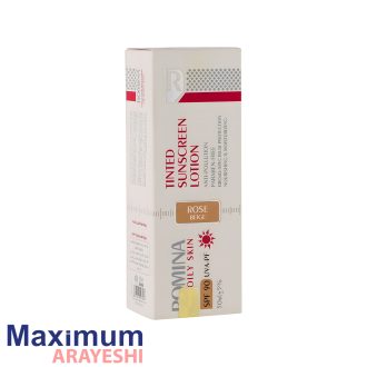 لوسیون ضدآفتاب رنگی تیره SPF90 رومینا 50 میل