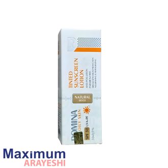 لوسیون ضدآفتاب رنگی روشن SPF50 رومینا 50 میل